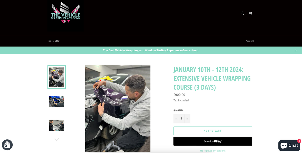 3 Day Extensive Wrapping Course – The Vehicle Wrapping Academy