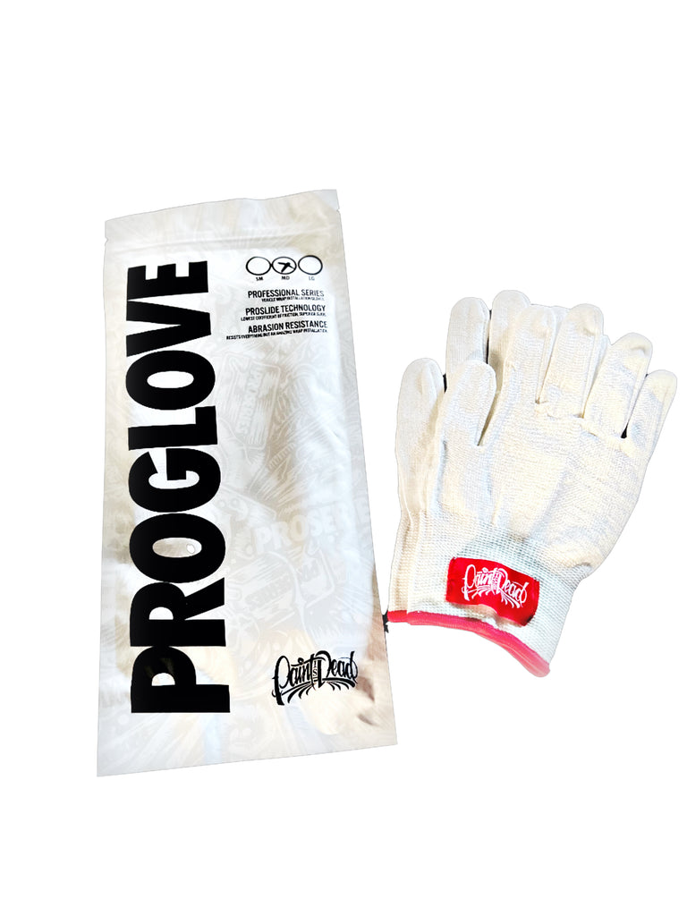 PROGLOVE HD RED Large Vinyl Wrap Gloves - Professional Car Wrapping & PPF Installation